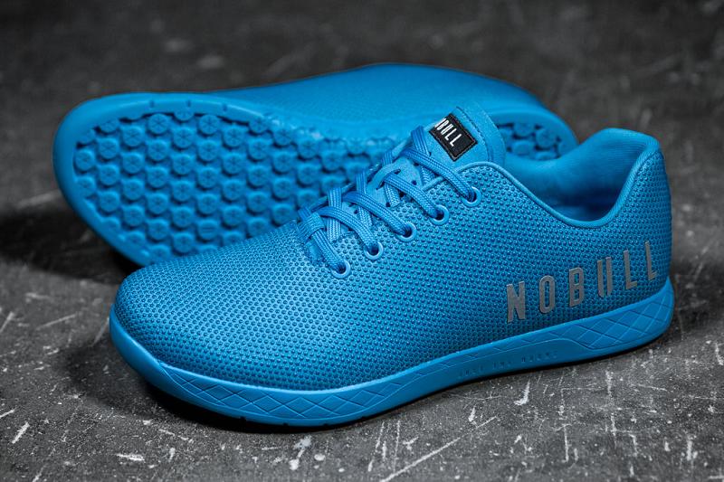 Blue Nobull Bright Blue Men's Trainers | CA V1249R